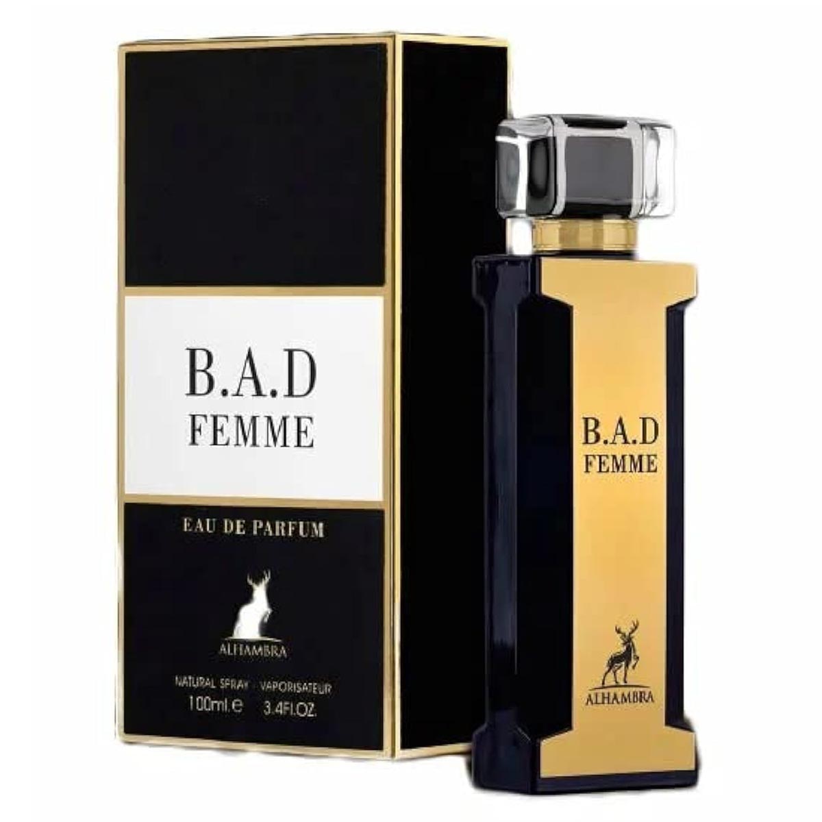 Lattafa B.A.D Femme Eau De Parfum 100Ml Vaporizador